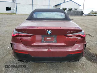 2022 BMW 4 Series M440i xDrive with VIN WBA63AT09NCL01453, listed as a Copart auction lot 72575524 with 30,646 mi miles and Salvage title. Bid and sale history available at DreamBid. Image 6.