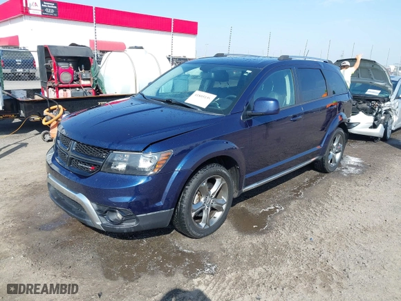 2017 Dodge Journey Crossroad Plus with VIN 3C4PDCGG2HT581541, listed as a IAAI auction lot 41805159 with 142,470 mi miles. Bid and sale history available at carsss.com. Image 19.