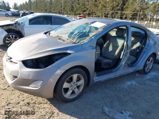 2012 Hyundai Elantra GLS PZEV with VIN KMHDH4AEXCU323475, listed as a IAAI auction lot 41875541 with 134,678 mi miles. Bid and sale history available at carsss.com. Image 6.