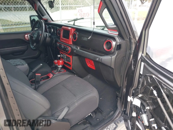 2022 Jeep Gladiator Texas Trail z VIN 1C6HJTAG0NL162804, wystawiony jako IAAI lot #41524087 z przebiegiem 17 652 mil mil oraz . Historia ofert i sprzedaży dostępna na DreamBid. Obrazek 5.
