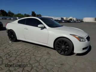 2008 Infiniti G37 Journey with VIN JNKCV64E38M111037, listed as a Copart auction lot 55706405 with 208,050 mi miles and Salvage Title. Bid and sale history available at DreamBid. Image 4.