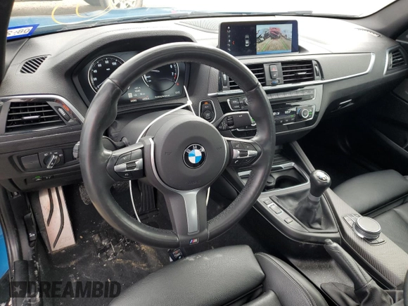 2020 BMW 2 Series M240i with VIN WBA2J5C07L7F24188, listed as a Copart auction lot 84346574 with 34,082 mi miles and Salvage Title. Bid and sale history available at carsss.com. Image 8.