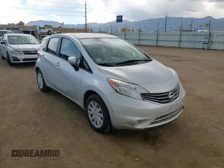 2015 Nissan Note S with VIN 3N1CE2CP4FL405327, listed as a Copart auction lot 60738795 with 97,389 mi miles and Salvage title. Bid and sale history available at DreamBid. Image 13.