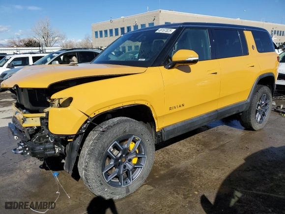 2023 Rivian R1S Adventure with VIN 7PDSGABA8PN021099, listed as a Copart auction lot 46167825 with NaN miles and Salvage Title. Bid and sale history available at carsss.com. Image 1.