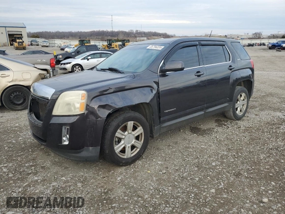 2014 GMC Terrain SLE with VIN 2GKALMEKXE6350025, listed as a Copart auction lot 85796324 with 132,285 mi miles and Salvage Title. Bid and sale history available at DreamBid. Image 1.
