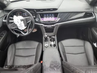 2023 Cadillac XT6 AWD Premium Luxury with VIN 1GYKPDRS2PZ192974, listed as a Copart auction lot 46724945 with 29,455 mi miles and Salvage Title. Bid and sale history available at carsss.com. Image 8.