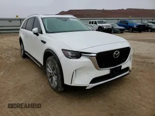 2024 Mazda CX-90 Premium Plus with VIN JM3KKEHD8R1147141, listed as a Copart auction lot 43001655 with 22,108 mi miles and Clean Title. Bid and sale history available at DreamBid. Image 11.
