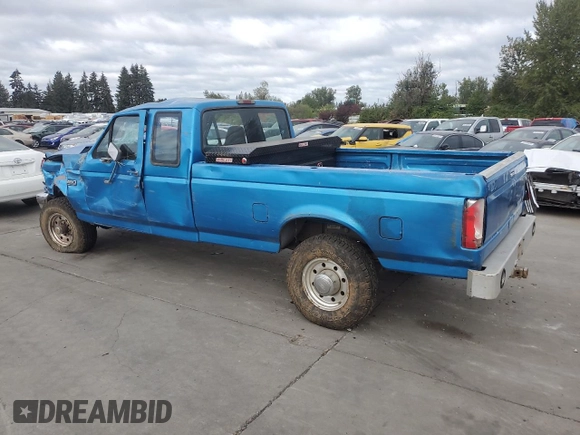 1995 Ford F-250 with VIN 1FTHX26F6SKB52006, listed as a Copart auction lot 69802024 with Not provided miles and Salvage title. Bid and sale history available at DreamBid. Image 2.