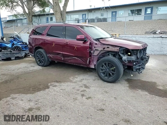 2017 Dodge Durango SXT with VIN 1C4RDJAG4HC839477, listed as a Copart auction lot 56588895 with 160,674 mi miles and Salvage title. Bid and sale history available at DreamBid. Image 15.