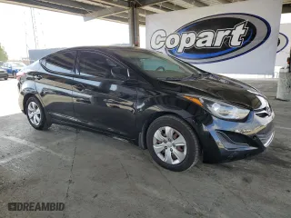 2016 Hyundai Elantra SE with VIN KMHDH4AE6GU512288, listed as a Copart auction lot 53707605 with 198,927 mi miles and Clean Title. Bid and sale history available at carsss.com. Image 4.