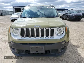 2015 Jeep Renegade Limited with VIN ZACCJBDT0FPB62974, listed as a Copart auction lot 54979735 with 104,023 mi miles and Non Repairable. Bid and sale history available at DreamBid. Image 5.