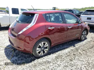 2017 Nissan LEAF SL with VIN 1N4BZ0CP1HC308754, listed as a Copart auction lot 51642173 with 45,957 mi miles. Bid and sale history available at carsss.com. Image 4.