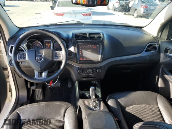 2015 Dodge Journey Crossroad with VIN 3C4PDCGG7FT614627, listed as a Copart auction lot 81808504 with 120,386 mi miles and Salvage Title. Bid and sale history available at DreamBid. Image 8.