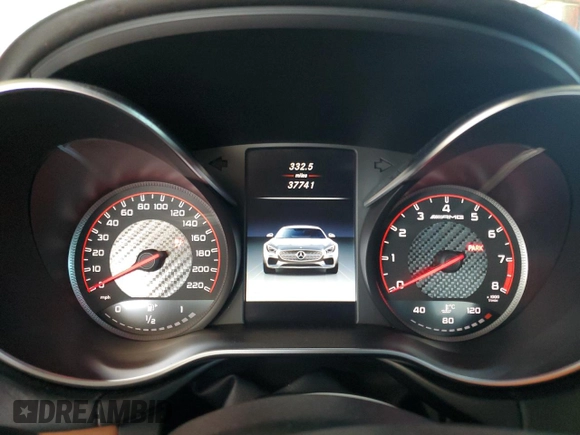 2016 Mercedes-Benz AMG GT with VIN WDDYJAJA2GA000623, listed as a Copart auction lot 62283175 with 37,741 mi miles and Salvage title. Bid and sale history available at DreamBid. Image 9.