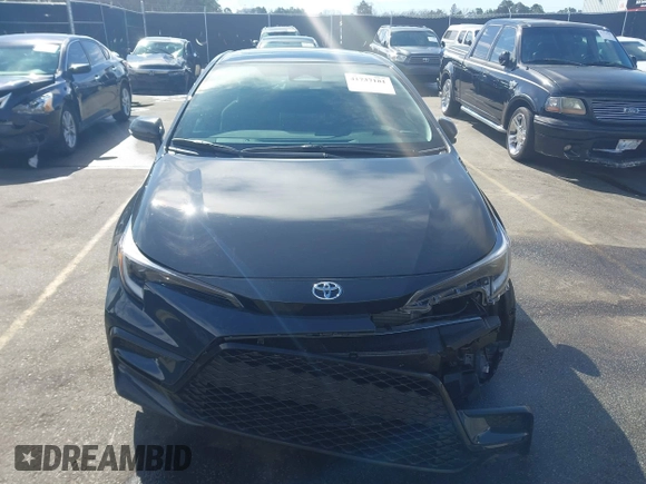 2025 Toyota Corolla SE with VIN 5YFP4MCE3SP220596, listed as a IAAI auction lot 41737181 with 5,003 mi miles and . Bid and sale history available at carsss.com. Image 12.