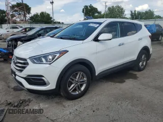 2018 Hyundai Santa Fe 2.4L with VIN 5XYZTDLBXJG571865, listed as a Copart auction lot 62103705 with 190,269 mi miles and Clean title. Bid and sale history available at DreamBid. Image 1.