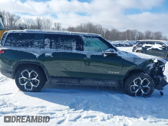 2024 Rivian R1S Adventure with VIN 7PDSGBBA9RN042780, listed as a IAAI auction lot 41440424 with 10,747 mi miles. Bid and sale history available at carsss.com. Image 14.