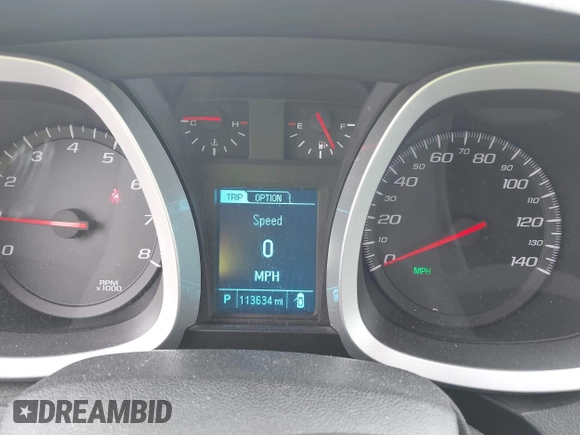 2014 Chevrolet Equinox LT with VIN 1GNALBEK0EZ117928, listed as a IAAI auction lot 41910173 with 113,634 mi miles. Bid and sale history available at carsss.com. Image 7.