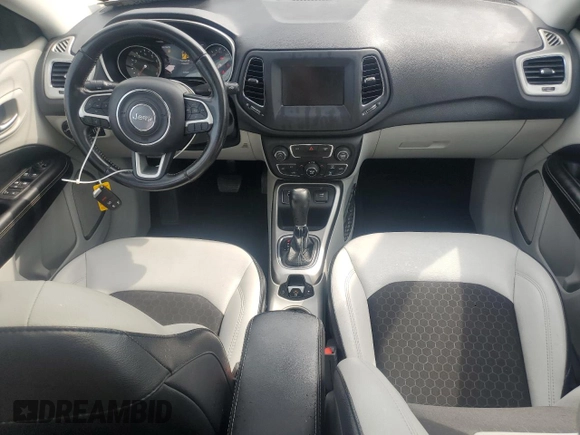 2019 Jeep Compass Altitude with VIN 3C4NJCBB8KT832713, listed as a Copart auction lot 57109145 with 129,695 mi miles and Salvage title. Bid and sale history available at DreamBid. Image 8.