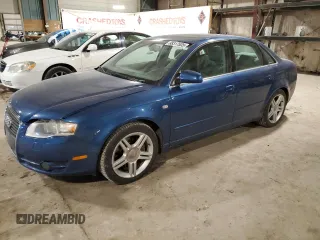 2005 Audi A4 3.2L with VIN WAUDG68E65A451450, listed as a Copart auction lot 88317535 with 172,772 mi miles and Salvage Title. Bid and sale history available at carsss.com. Image 1.