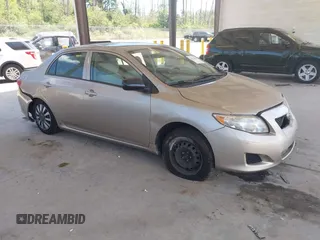 2009 Toyota Corolla with VIN 1NXBU40E79Z049147, listed as a IAAI auction lot 42654211 with 144,504 mi miles and . Bid and sale history available at DreamBid. Image 1.