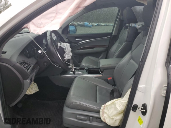 2016 Acura MDX w/Tech with VIN 5FRYD4H44GB054448, listed as a Copart auction lot 46647595 with 97,782 mi miles and Salvage Title. Bid and sale history available at carsss.com. Image 7.