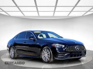 2023 Mercedes-Benz C 43 AMG with VIN W1KAF8HB9PR076190, listed as a Copart auction lot 46731925 with 7,547 mi miles and Clean Title. Bid and sale history available at DreamBid. Image 1.