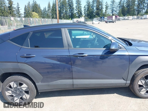 2024 Hyundai Kona SEL with VIN KM8HBCAB2RU133634, listed as a IAAI auction lot 42116645 with 14,248 mi miles. Bid and sale history available at carsss.com. Image 14.