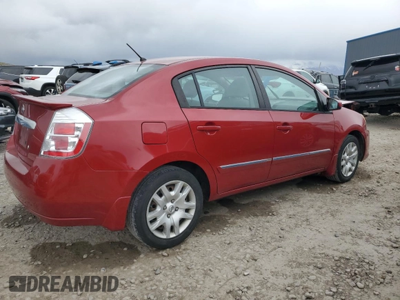 2012 Nissan Sentra S with VIN 3N1AB6AP8CL740760, listed as a Copart auction lot 48600245 with 128,654 mi miles and Salvage Title. Bid and sale history available at DreamBid. Image 3.