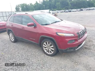 2014 Jeep Cherokee Limited with VIN 1C4PJLDSXEW279275, listed as a IAAI auction lot 42365987 with 218,010 mi miles and . Bid and sale history available at DreamBid. Image 1.