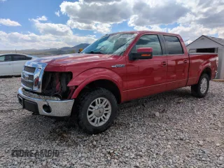 2009 Ford F-150 XL with VIN 1FTPW14V19FA61652, listed as a Copart auction lot 54440595 with 154,589 mi miles and Salvage Title. Bid and sale history available at DreamBid. Image 1.
