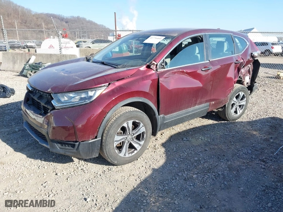 2018 Honda CR-V LX with VIN 2HKRW6H39JH213816, listed as a IAAI auction lot 41776460 with 61,709 mi miles. Bid and sale history available at carsss.com. Image 2.