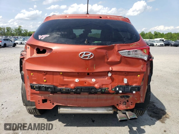 2017 Hyundai Tucson Sport z VIN KM8J33A26HU337673, wystawiony jako Copart lot #55035585 z przebiegiem 84 554 mil mil oraz Szkoda całkowita • Salvage title. Historia ofert i sprzedaży dostępna na DreamBid. Obrazek 6.
