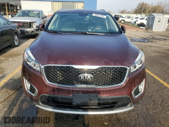 2017 Kia Sorento EX with VIN 5XYPHDA52HG250659, listed as a Copart auction lot 78001594 with Not Provided miles and Clean Title. Bid and sale history available at DreamBid. Image 5.