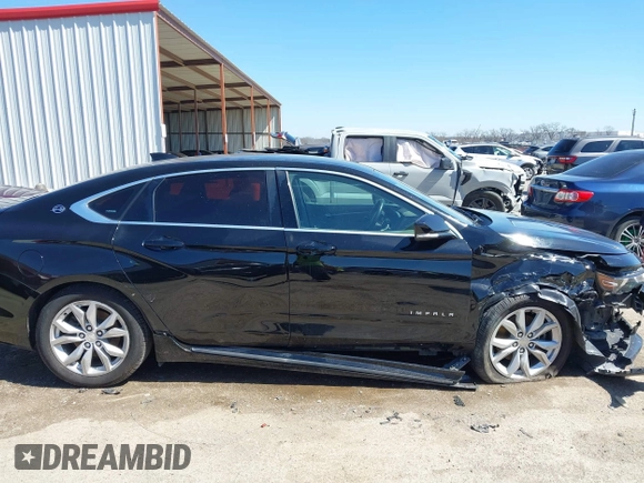 2017 Chevrolet Impala LT with VIN 1G1105S39HU189768, listed as a IAAI auction lot 41762234 with 165,927 mi miles and . Bid and sale history available at DreamBid. Image 13.