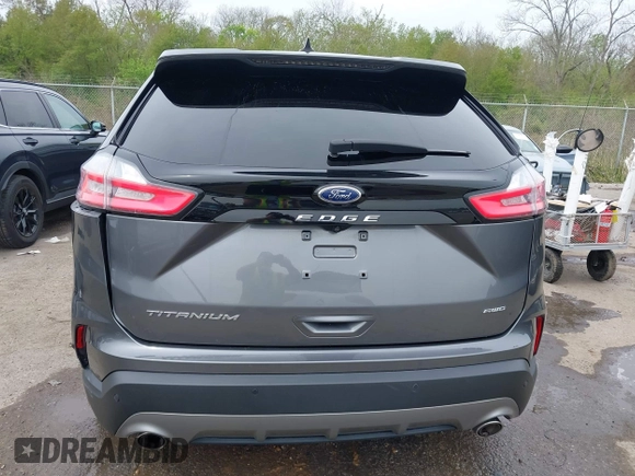 2022 Ford Edge Titanium with VIN 2FMPK4K93NBA14018, listed as a IAAI auction lot 41878548 with 52,515 mi miles. Bid and sale history available at carsss.com. Image 16.