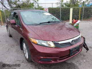 2012 Honda Civic Sdn EX-L with VIN 19XFB2F93CE066804, listed as a IAAI auction lot 41869172 with 59,700 mi miles. Bid and sale history available at carsss.com. Image 12.