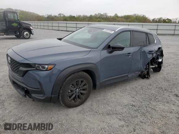 2024 Mazda CX-50 S Select with VIN 7MMVABAM1RN207173, listed as a Copart auction lot 51615135 with 10,052 mi miles and Salvage title. Bid and sale history available at DreamBid. Image 1.