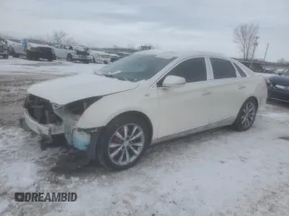 2013 Cadillac XTS with VIN 2G61N5S3XD9111681, listed as a Copart auction lot 45376705 with 75,532 mi miles and Salvage Title. Bid and sale history available at carsss.com. Image 1.