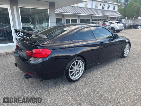 2014 BMW 4 Series 435i xDrive with VIN WBA3R5C50EF784642, listed as a IAAI auction lot 42238764 with 80,550 mi miles and . Bid and sale history available at carsss.com. Image 4.