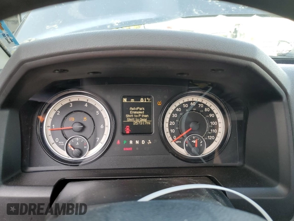 2018 Ram 1500 Express with VIN 1C6RR7FT5JS189393, listed as a Copart auction lot 54174525 with 257,317 mi miles and Salvage title. Bid and sale history available at DreamBid. Image 9.