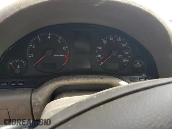 2000 Audi A8 with VIN WAUFL54D5YN006447, listed as a Copart auction lot 77151504 with Not provided miles and Salvage title. Bid and sale history available at DreamBid. Image 9.