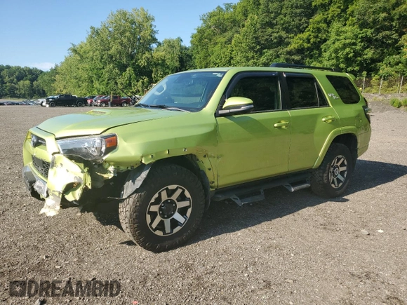 2023 Toyota 4Runner TRD Off Road Premium with VIN JTERU5JR1P6098738, listed as a Copart auction lot 65277235 with 56,392 mi miles and Salvage title. Bid and sale history available at DreamBid. Image 1.
