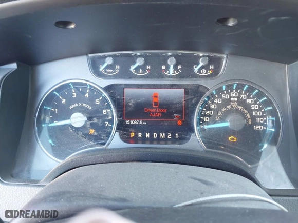 2012 Ford F-150 XL with VIN 1FTFW1ETXCFB51074, listed as a IAAI auction lot 41069156 with NaN miles. Bid and sale history available at carsss.com. Image 7.