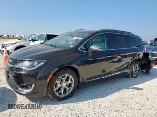 2018 Chrysler Pacifica Limited z VIN 2C4RC1GG0JR108312, wystawiony jako Copart lot #57158625 z przebiegiem 57 641 mil mil oraz Szkoda całkowita • Salvage title. Historia ofert i sprzedaży dostępna na DreamBid. Obrazek 1.
