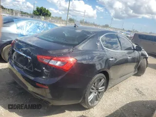 2017 Maserati Ghibli S Q4 z VIN ZAM57RTL4H1223560, wystawiony jako Copart lot #45456255 z przebiegiem 90 507 mil mil oraz Szkody całkowita. Historia ofert i sprzedaży dostępna na DreamBid. Obrazek 3.