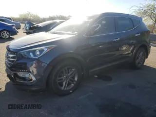 2018 Hyundai Santa Fe 2.4L z VIN 5NMZU3LB9JH056840, wystawiony jako Copart lot #54778305 z przebiegiem 96 211 mil mil oraz Szkoda całkowita • Salvage title. Historia ofert i sprzedaży dostępna na DreamBid. Obrazek 1.