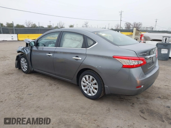 2015 Nissan Sentra S with VIN 3N1AB7AP5FY377475, listed as a IAAI auction lot 41157865 with 131,119 mi miles. Bid and sale history available at carsss.com. Image 3.
