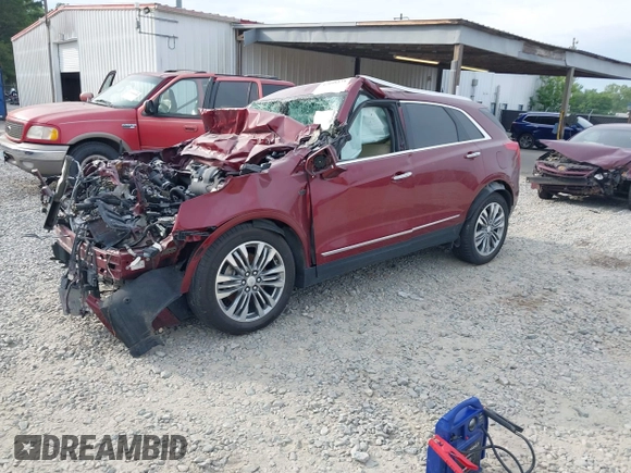 2017 Cadillac XT5 Premium Luxury AWD with VIN 1GYKNERS6HZ297417, listed as a IAAI auction lot 42098439 with 1 mi miles. Bid and sale history available at carsss.com. Image 20.