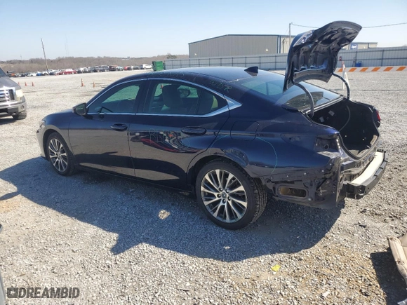 2019 Lexus ES with VIN 58ABZ1B14KU006555, listed as a Copart auction lot 48803865 with 81,739 mi miles and Salvage Title. Bid and sale history available at carsss.com. Image 2.